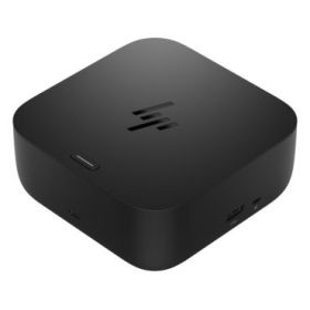 HP Dock G6 100W Thunderbolt con 8 Puertos - 1xUSB-C, 3xUSB-A, 2xDisplay Port, 1xHDMI, 1xRJ-45 - Alimentacion hasta 100W via USB‑C PD - Color Negro