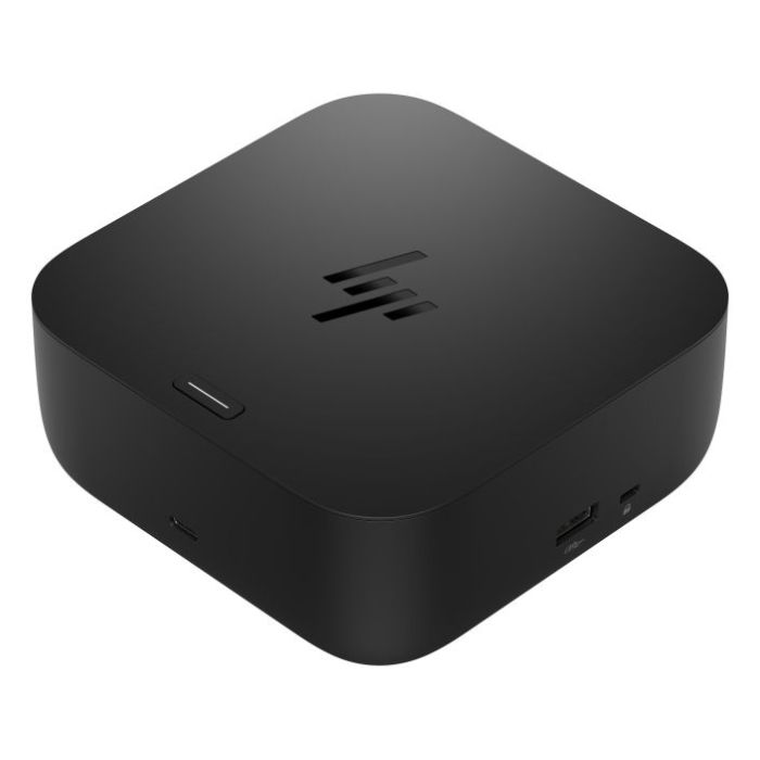 HP Dock G6 100W Thunderbolt con 8 Puertos - 1xUSB-C, 3xUSB-A, 2xDisplay Port, 1xHDMI, 1xRJ-45 - Alimentacion hasta 100W via USB‑C PD - Color Negro