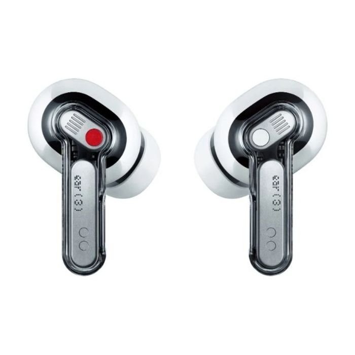Nothing Ear (3) Auriculares Bluetooth TWS - Cancelacion de Ruido ANC - Driver Dinamico 12mm - Hasta 38 Horas Reproduccion - Color Blanco