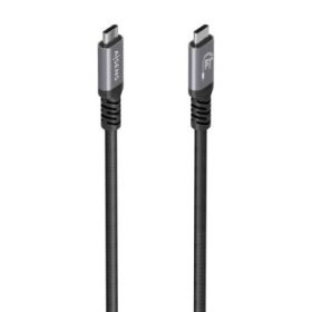 Aisens Cable USB-C Macho - Soporta hasta 60W - Longitud 7m - Velocidad de Transferencia hasta 5Gbps - Resolucion 4K - Aluminio - Color Negro