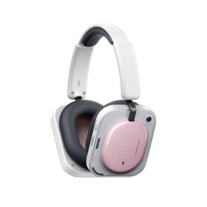 Nothing Headphone (a) Auriculares Bluetooth - Cancelacion de Ruido ANC - Driver 40mm - Hasta 135 Horas Reproduccion - Color Rosa