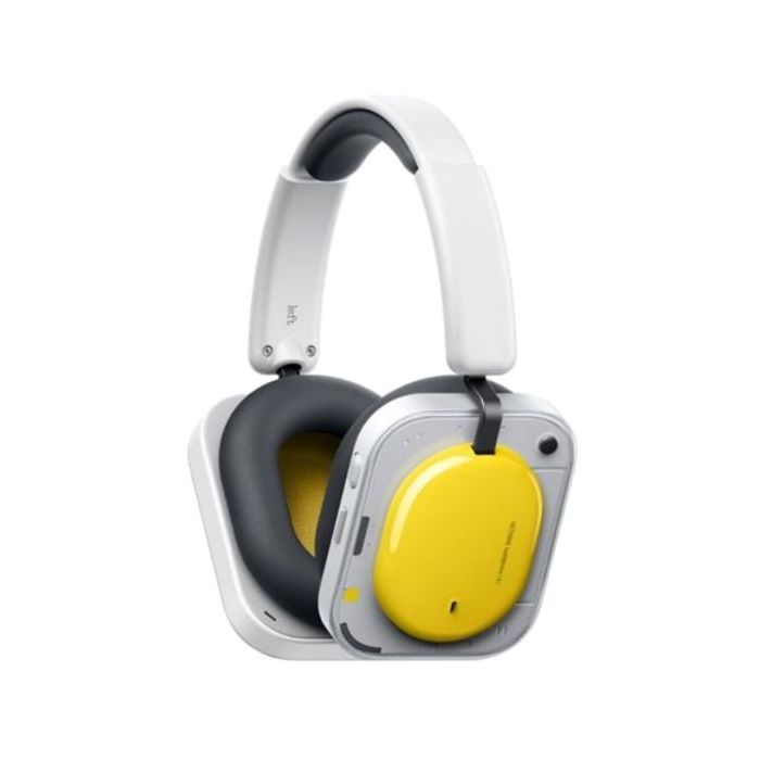 Nothing Headphone (a) Auriculares Bluetooth - Cancelacion de Ruido ANC - Driver 40mm - Hasta 135 Horas Reproduccion - Color Amarillo