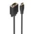 Aisens Cable Conversor HDMI a SVGA - Longitud 1m - HDMI Macho - HDB15 Macho - Soporta Resoluciones hasta 1080P - Plug and Play - Color Negro