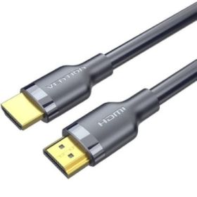 Vention Cable HDMI 2.0 - Resolucion 4K - ARC - Longitud 1m - Conectores Chapados en Oro - Revestimiento en PVC - Color Negro