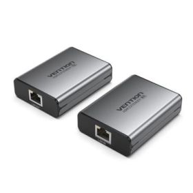 Vention Extensor HDMI por Cable de Red RJ45 - Alcance hasta 60m - Full HD - Aluminio y ABS - Plug and Play - Color Gris