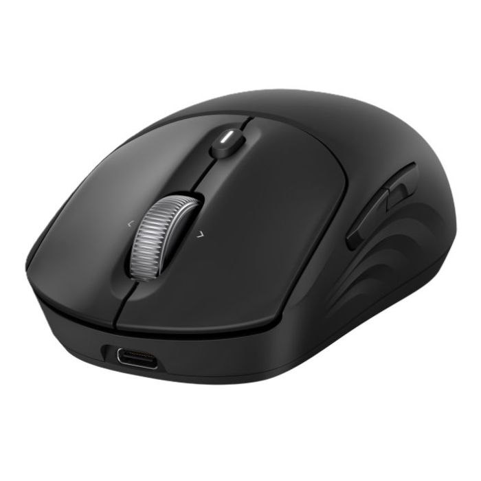 HP 705 Raton Inalambrico Recargable Ultra‑Rapido - Sensor Multi‑Superficie 6000 DPI - 7 Botones Programables - 2.4GHz  y Bluetooth - Color Negro