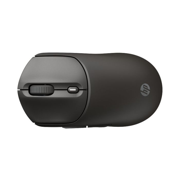 HP 405 Quiet Raton Inalambrico Silencioso - Sensor Multi‑Superficie 6000 DPI - 5 Botones - 2.4GHz  y Bluetooth - Color Negro