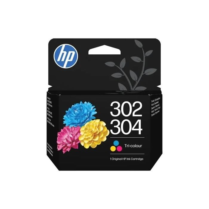 HP 302/304 Cartucho de Tinta Color Original - B7RT6AE/F6U65AE/N9K05AE