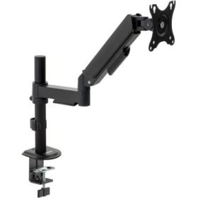 Tooq Soporte de Mesa con Brazo Articulado para Monitor de 17"-32" - Soporta hasta 9kg - Gestion de Cables - VESA 100x100mm - Giratorio e Inclinable - Color Negro