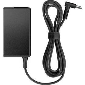 HP 65W Smart AC Adapter Adaptador de Corriente Inteligente - Diseño Compacto y Ligero - Cable 1.8 m - Color Negro