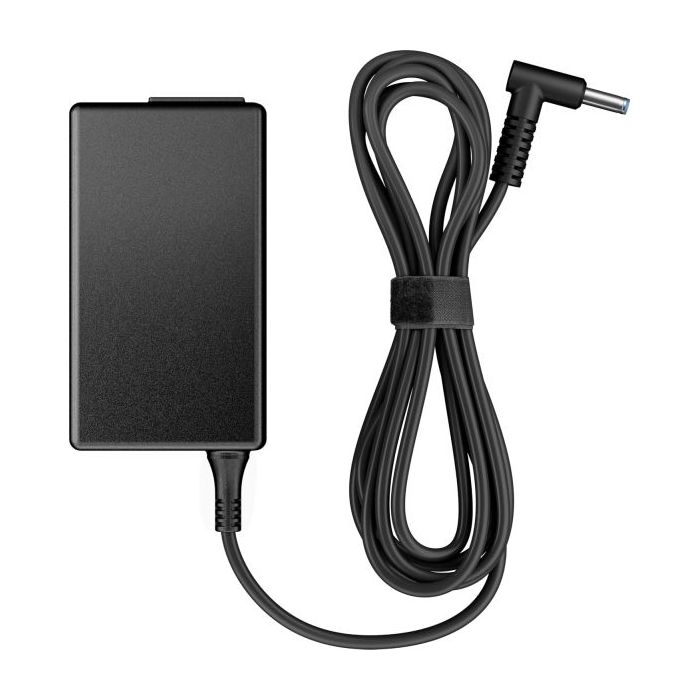 HP 65W Smart AC Adapter Adaptador de Corriente Inteligente - Diseño Compacto y Ligero - Cable 1.8 m - Color Negro