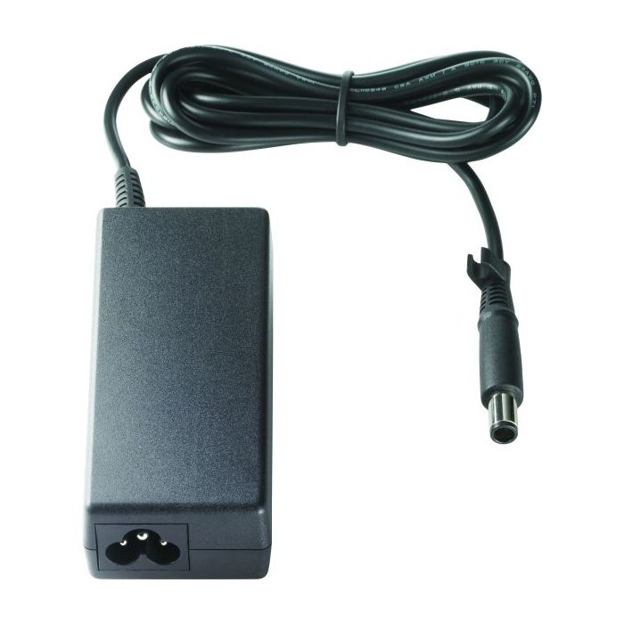 HP 90W Smart AC Adapter Adaptador de Corriente Inteligente - Diseño Compacto y Ligero - Cable 1.8 m - Color Negro