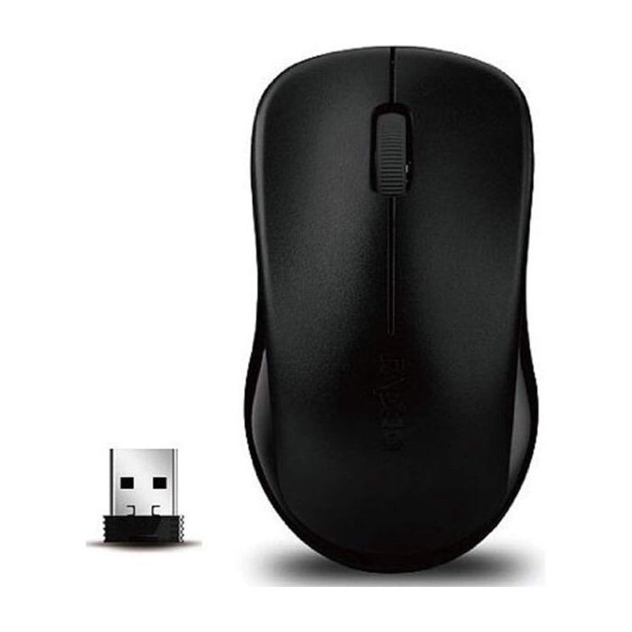 Rapoo 1620 Raton Inalambrico - 2.4GHz - 1000 DPI - Autonomia 9 Meses - Color Negro