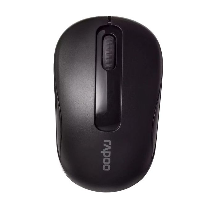 Rapoo M10 Plus Raton Inalambrico - 2.4GHz - 1200 DPI - Autonomia 12 Meses - Color Negro