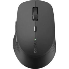 Rapoo M300 Silent Raton Inalambrico - Bluetooh y 2.4GHz - 1600 DPI - Autonomia 9 Meses - Color Negro