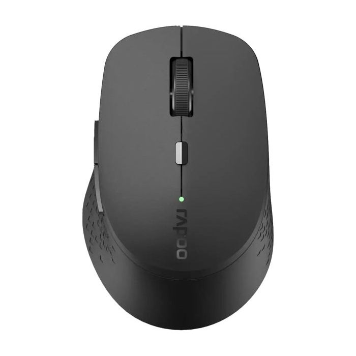 Rapoo M300 Silent Raton Inalambrico - Bluetooh y 2.4GHz - 1600 DPI - Autonomia 9 Meses - Color Negro