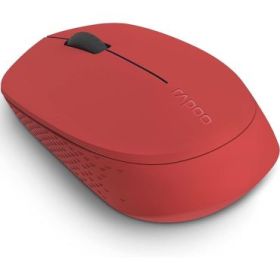 Rapoo M100 Silent Raton Inalambrico - Bluetooh y 2.4GHz - 1300 DPI - Autonomia 9 Meses - Color Rojo