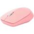 Rapoo M100 Silent Raton Inalambrico - Bluetooh y 2.4GHz - 1300 DPI - Autonomia 9 Meses - Color Rosa