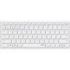 Rapoo E9600M Teclado Compacto Ultafino Inalambrico - Bluetooth y 2.4GHz - Base de Aluminio - Bateria Recargable Ecologica - Color Gris