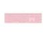 Rapoo E9800M Teclado Compacto Ultafino Inalambrico - Bluetooth y 2.4GHz - Base de Aluminio - Bateria Recargable Ecologica - Color Rosa