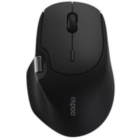 Rapoo MT560 Raton Inalambrico - Bluetooh y 2.4GHz - 4000 DPI - Bateria Recargable Ecologica - Color Negro