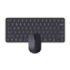 Rapoo 9010M Pack Teclado Compacto + Raton Inalambricos - Bluetooth y 2.4GHz -  Raton 2400 DPI - Autonomia hasta 12 Meses - Color Negro