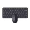 Rapoo 9010M Pack Teclado Compacto + Raton Inalambricos - Bluetooth y 2.4GHz -  Raton 2400 DPI - Autonomia hasta 12 Meses - Color Negro