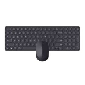 Rapoo 9310M Pack Teclado Ultrafino + Raton Inalambricos - Bluetooth y 2.4GHz -  Raton 2400 DPI - Autonomia hasta 12 Meses - Color Negro