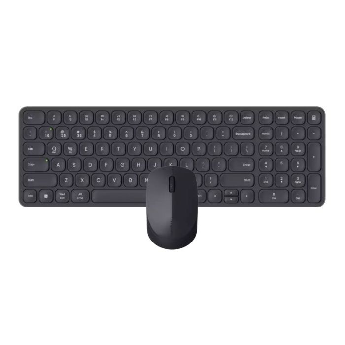 Rapoo 9310M Pack Teclado Ultrafino + Raton Inalambricos - Bluetooth y 2.4GHz -  Raton 2400 DPI - Autonomia hasta 12 Meses - Color Negro