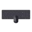 Rapoo 9310M Pack Teclado Ultrafino + Raton Inalambricos - Bluetooth y 2.4GHz -  Raton 2400 DPI - Autonomia hasta 12 Meses - Color Negro