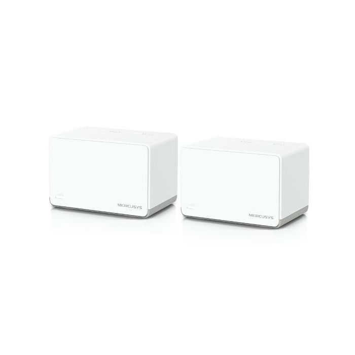 Mercusys Halo H70X Sistema Wi-Fi 6 Mesh AX1800 Doble Banda - 2 Unidades Halo - Cobertura hasta 550 m² - Color Blanco