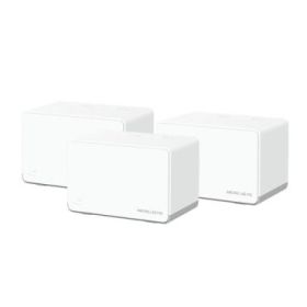 Mercusys Halo H70X Sistema Wi-Fi 6 Mesh AX1800 Doble Banda - 3 Unidades Halo - Cobertura hasta 550 m² - Color Blanco
