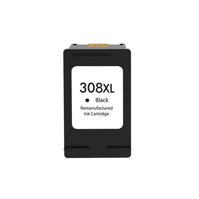 HP 308XL Negro Cartucho de Tinta Remanufacturado - Reemplaza 7FP22UE/7FP21UE - Alta Capacidad/Jumbo