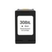 HP 308XL Negro Cartucho de Tinta Remanufacturado - Reemplaza 7FP22UE/7FP21UE - Alta Capacidad/Jumbo