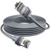 Vention Cable de Red Starlink Cat.7 - Longitud 30m - Contactos Chapados en Oro - Velocidad hasta 10Gbps - 28AWG - Cubierta de PVC - Color Gris