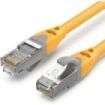 Vention Cable de Red - Cat.6a SFTP - Longitud 25m - Velocidad hasta 10Gbps - 27AWG - Cubierta de PVC - Blindaje Multicapa - Color Amarillo