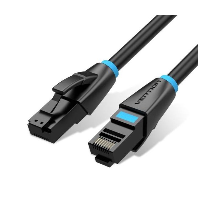 Vention Cable de Red - Cat.6 UTP - Longitud 1.5m - Velocidad hasta 1Gbps - 26AWG - Cubierta de PVC - Color Negro