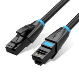 Vention Cable de Red - Cat.6 UTP - Longitud 3m - Velocidad hasta 1Gbps - 26AWG - Cubierta de PVC - Color Negro