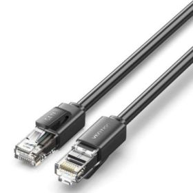 Vention Cable de Red Cat.6 UTP - Slim - Longitud 20m - Velocidad hasta 1Gbps - 26AWG - Cubierta de PVC - Color Negro
