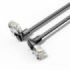 Vention Cable de Red Acodado Cat.6a UTP - Slim - Longitud 3m - Velocidad hasta 10Gbps - 32 AWG - Cubierta de PVC - Color Negro