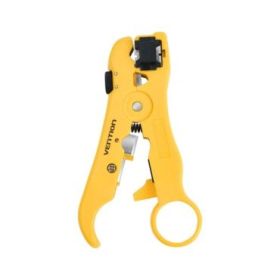 Vention Pelacables - Cuchilla con Regulacion de Profundidad de Corte - Doble Resorte - Retorno Automatico Suave - Mango Antideslizante - Color Amarillo
