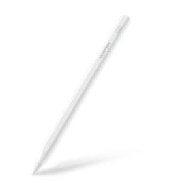 Vention Lapiz Digital para Ipad 2018-2025 - Magnetico - Sensibilidad a la Inclinacion - Interruptor Fisico - Funcion Rechazo de Palma - Aluminio - Color Blanco