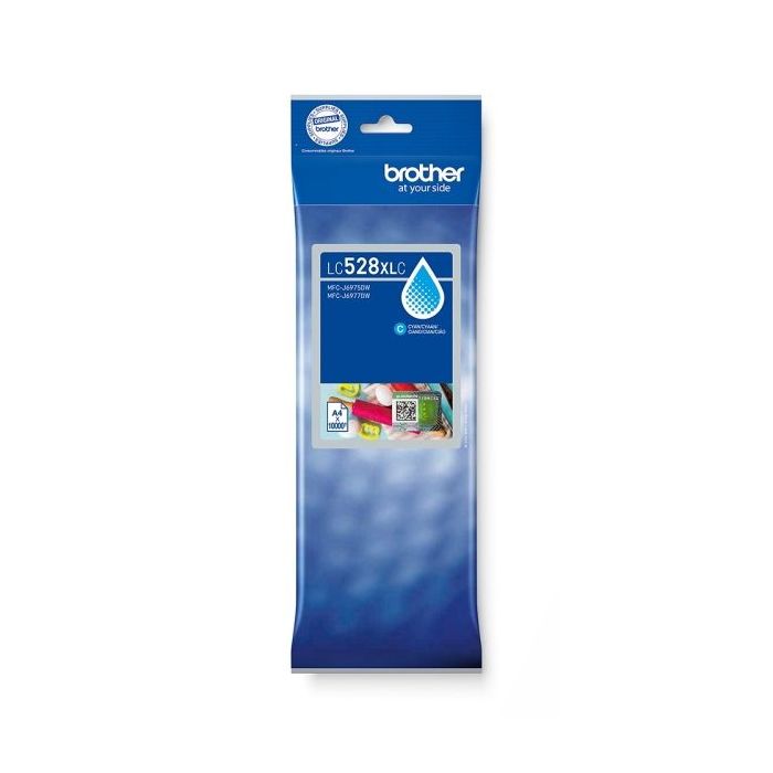 Brother LC528XL Cyan Cartucho de Tinta Original - LC528XLC
