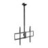 Tooq Soporte de Techo para Pantallas 50-100" - Giratorio, Inclinable y Extensible - Gestion de Cables - Peso Max. 80kg - VESA Max. 800x600mm - Color Negro