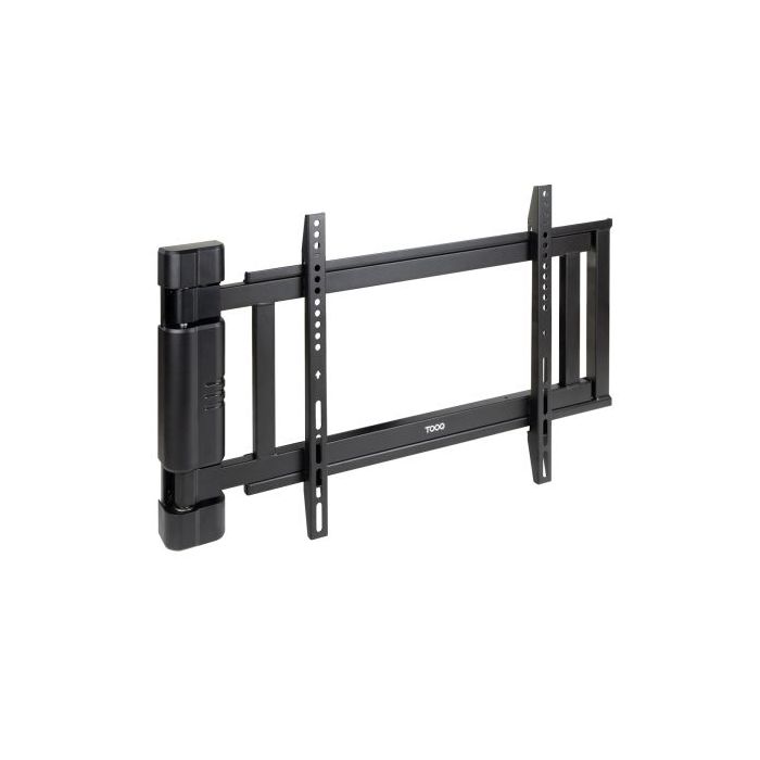 Tooq Orbita Soporte de Pared Electrico para Pantallas de 32"-75" - Regulacion Motorizada - Ajuste Horizontal y Giro - Gestion de Cables - Peso Max 50kg - VESA Max. 600x400mm - Color Negro