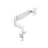 Mars Gaming MARMPRO1 Soporte de Mesa con Brazo Articulado para Monitores hasta 32" - Incluye Accesorios - Articulado 360° - VESA 100x100 - Muelle de Gas - 480x460x115mm - Color Blanco