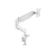 Mars Gaming MARMPRO1 Soporte de Mesa con Brazo Articulado para Monitores hasta 32" - Incluye Accesorios - Articulado 360° - VESA 100x100 - Muelle de Gas - 480x460x115mm - Color Blanco