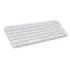 Mars Gaming MK-SILENKEYS Teclado Completo Inalambrico - Bluetooth - Disposicion QWERTY ES - 720mAh - Teclas Silenciosas de Perfil Bajo - Accesos Directos - 384x132x24mm - Color Blanco