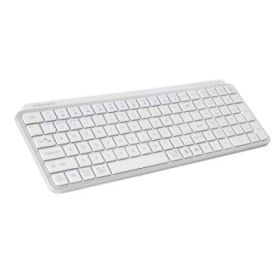 Mars Gaming MK-SILENKEYS Teclado Completo Inalambrico - Bluetooth - Disposicion Francesa AZERTY FR - 720mAh - Teclas Silenciosas de Perfil Bajo - Accesos Directos - 384x132x24mm - Color Blanco