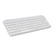 Mars Gaming MK-SILENKEYS Teclado Completo Inalambrico - Bluetooth - Disposicion Inglesa QWERTY US - 720mAh - Teclas Silenciosas de Perfil Bajo - Accesos Directos - 384x132x24mm - Color Blanco